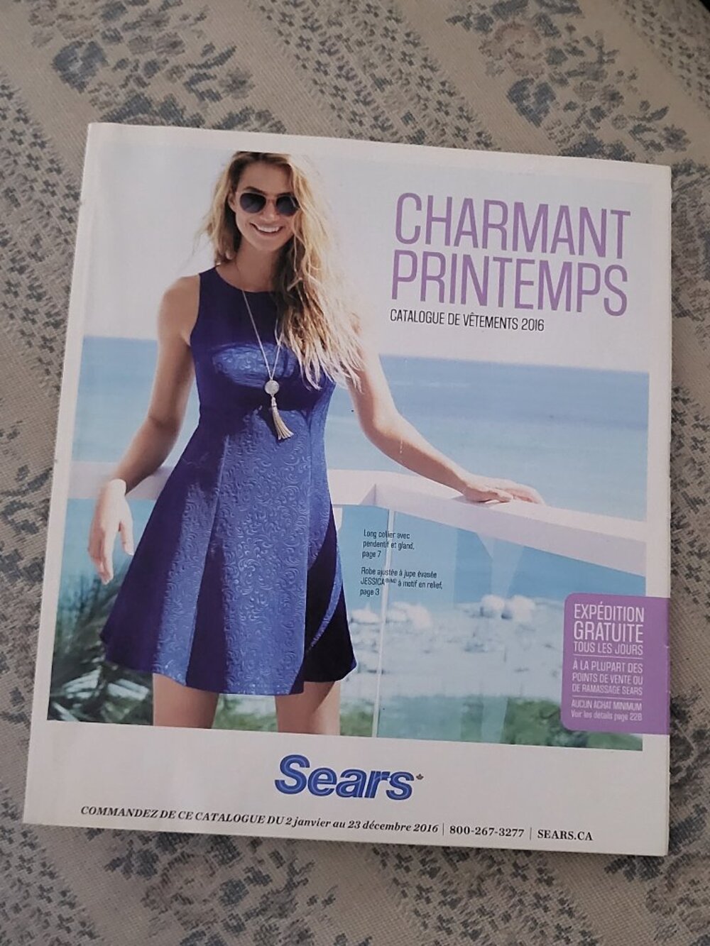Sears Canada 2016 Spring Catalog Inside Spread Retro Women Fashion Dresses
